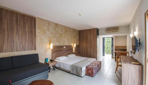 One-Bedroom Apartment with Garden View