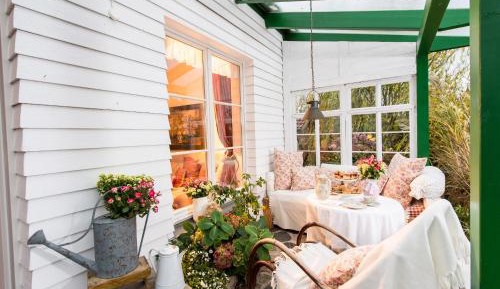 Cottage with Garden View, Sauna and Fireplace