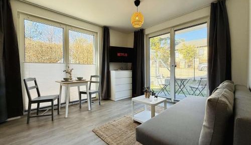 One-Bedroom Apartment with Terrace