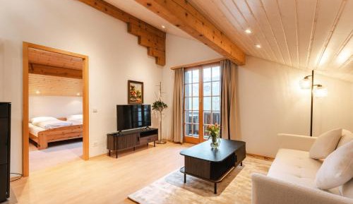 One-Bedroom Apartment with Balcony and Mountain View  