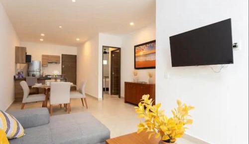 Two-Bedroom Apartment with Garden View