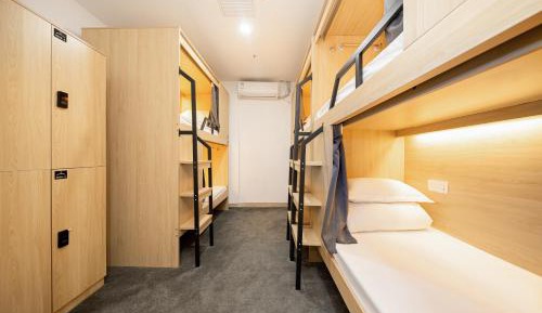 Bed in 6-Bed Female Dormitory Room
