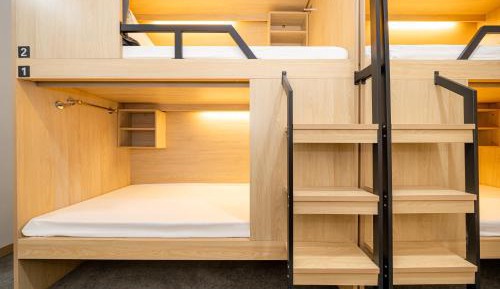 Bed in 4-Bed Male Dormitory Room