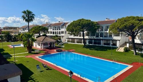 Two-Bedroom Apartment with Pool View