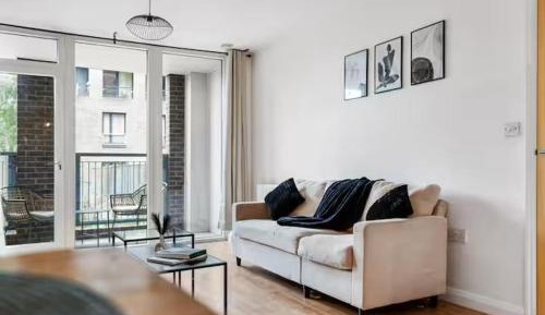 Two-Bedroom Apartment with Balcony