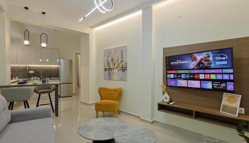 Deluxe One-Bedroom Apartment with City View