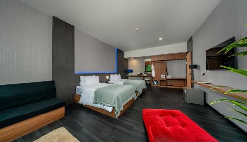 Family Room with Balcony