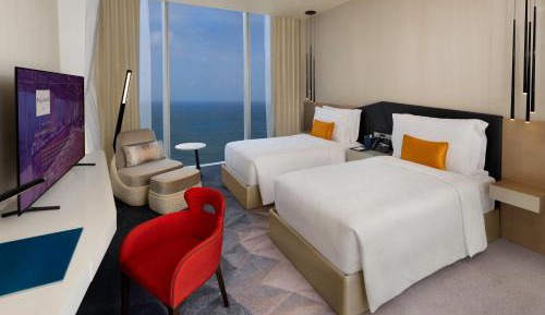 Deluxe Twin Room with Sea View