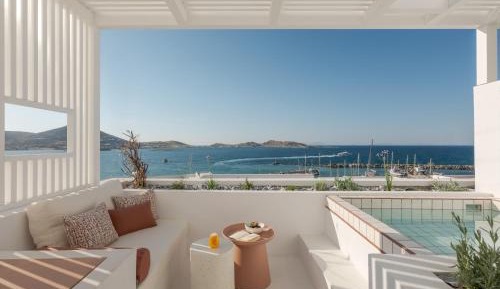 Deluxe Double Room with Outdoor Hot tub and Panoramic Sea View