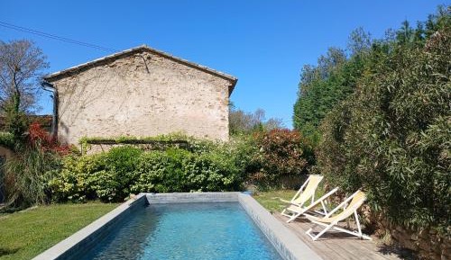Studio with Pool View