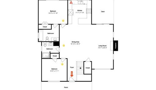 Four-Bedroom House
