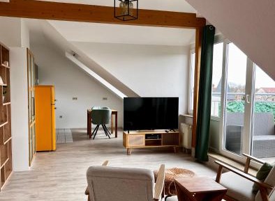 Studio Apartment with Balcony