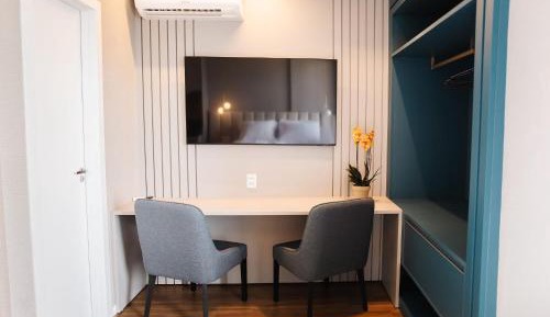 One-Bedroom Apartment with Balcony and City View