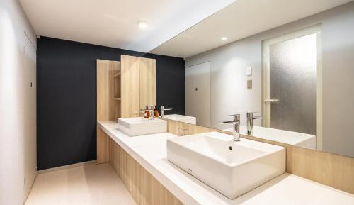 Family Room with Bathroom