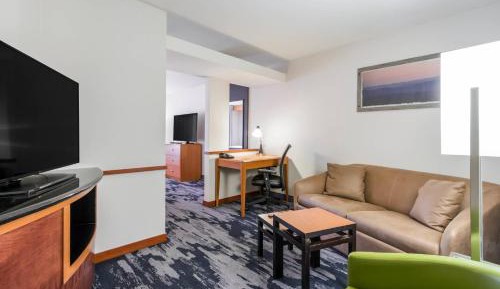 Studio with Two Double Beds and a Sofa