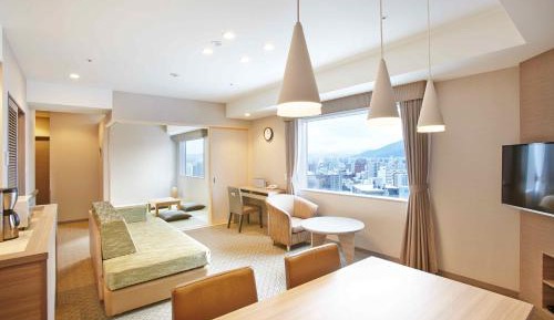 Twin Room with Tatami Area Condo - Non-Smoking