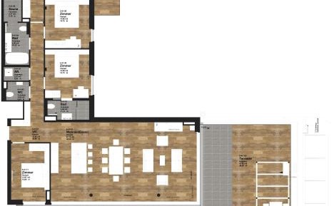 Penthouse Four-Bedroom Apartment