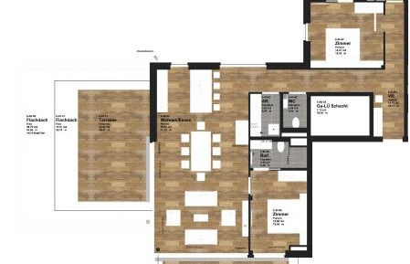 Penthouse Three-Bedroom Apartment