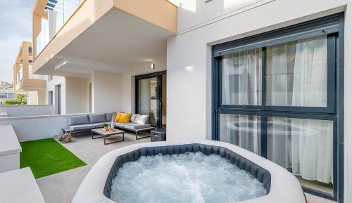 Two-Bedroom Apartment with Pool View