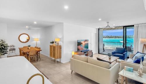 Three-Bedroom Premium Apartment with Balcony