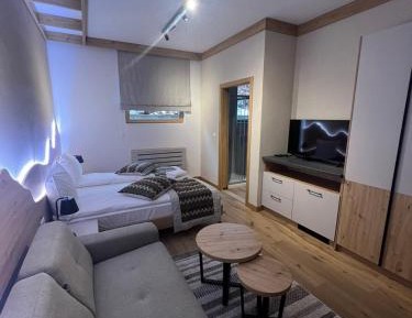 Studio Apartment with One Double Bed