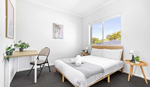 Queen Room with Shared Bathroom
