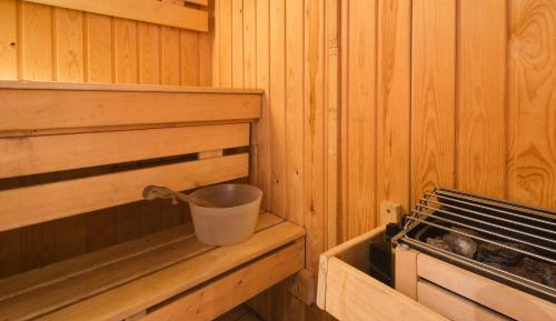 Family Room with Sauna