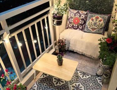 Studio with Balcony
