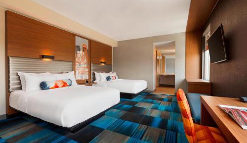 ALOFT, Guest room, 2 Queen, City view