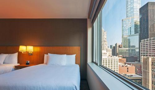 Queen Room with Two Queen Beds and City View