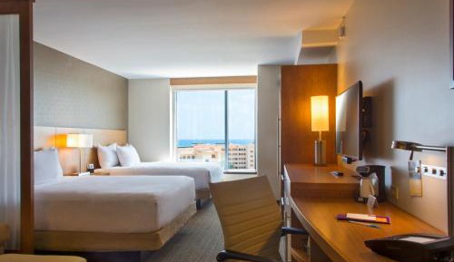 Queen Room with Two Queen Beds and Ocean View