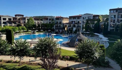 Studio with Pool View