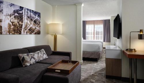 Queen Suite with Two Queen Beds and Sofa Bed
