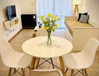 Deluxe One-Bedroom Apartment with City View