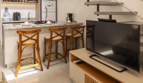 One-Bedroom Loft Apartment with Balcony