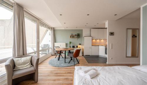 Studio with Balcony
