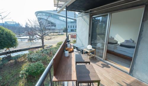 Three-Bedroom Apartment with Park View