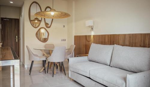 One-Bedroom Apartment with Balcony and City View