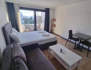 Studio with Balcony