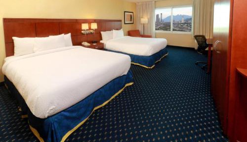Double Room with Two Double Beds with City View