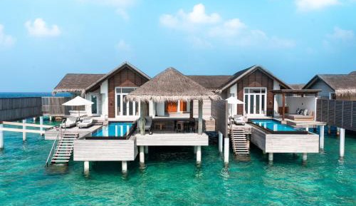 Two Bedroom Sunset Water Villa with Pool