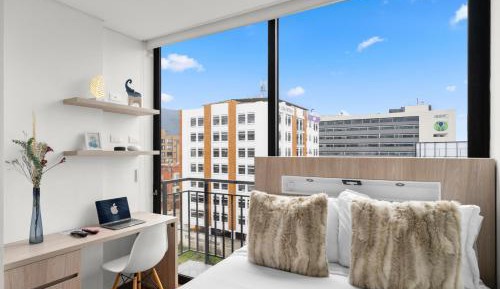 Studio with Balcony