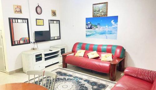 Three-Bedroom Apartment with Balcony