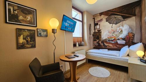Single Room with Private Bathroom