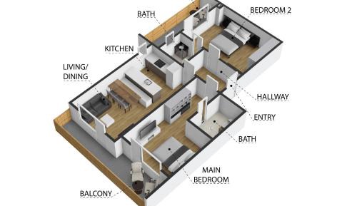 Two-Bedroom Apartment