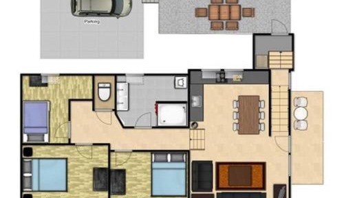 Three-Bedroom Townhouse
