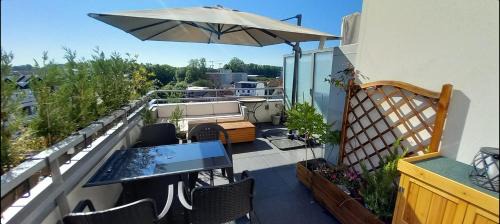 One-Bedroom Apartment with Terrace