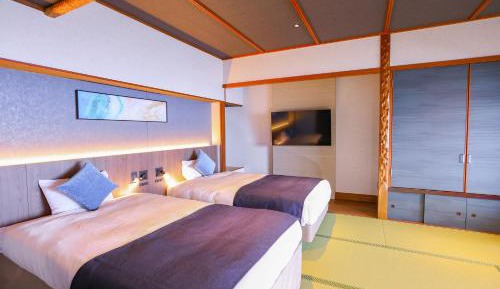 Superior Japanese-Style Twin Beds(Sea Side) - Shower Only - Non-Smoking