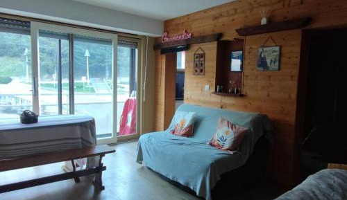 One-Bedroom Apartment with Balcony and Mountain View  