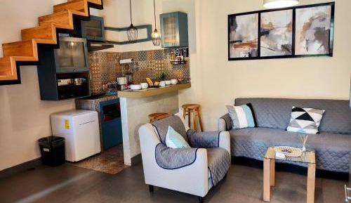 One-Bedroom Loft Apartment with Balcony